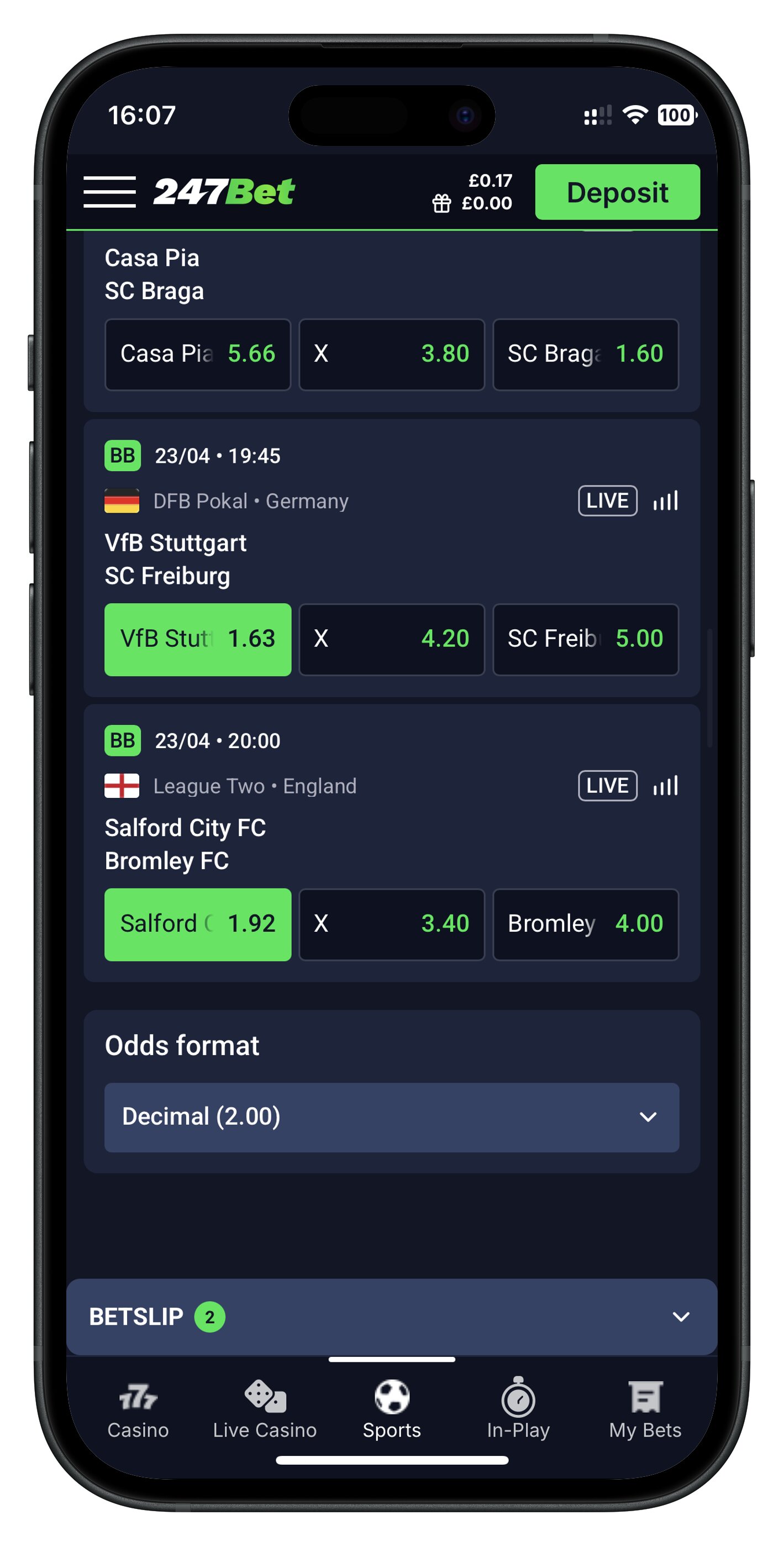 247bet app acca selection