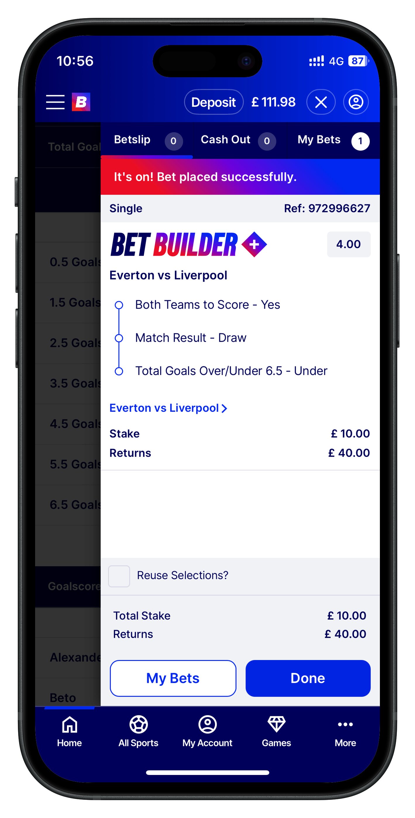 betfred app bet builder step 5