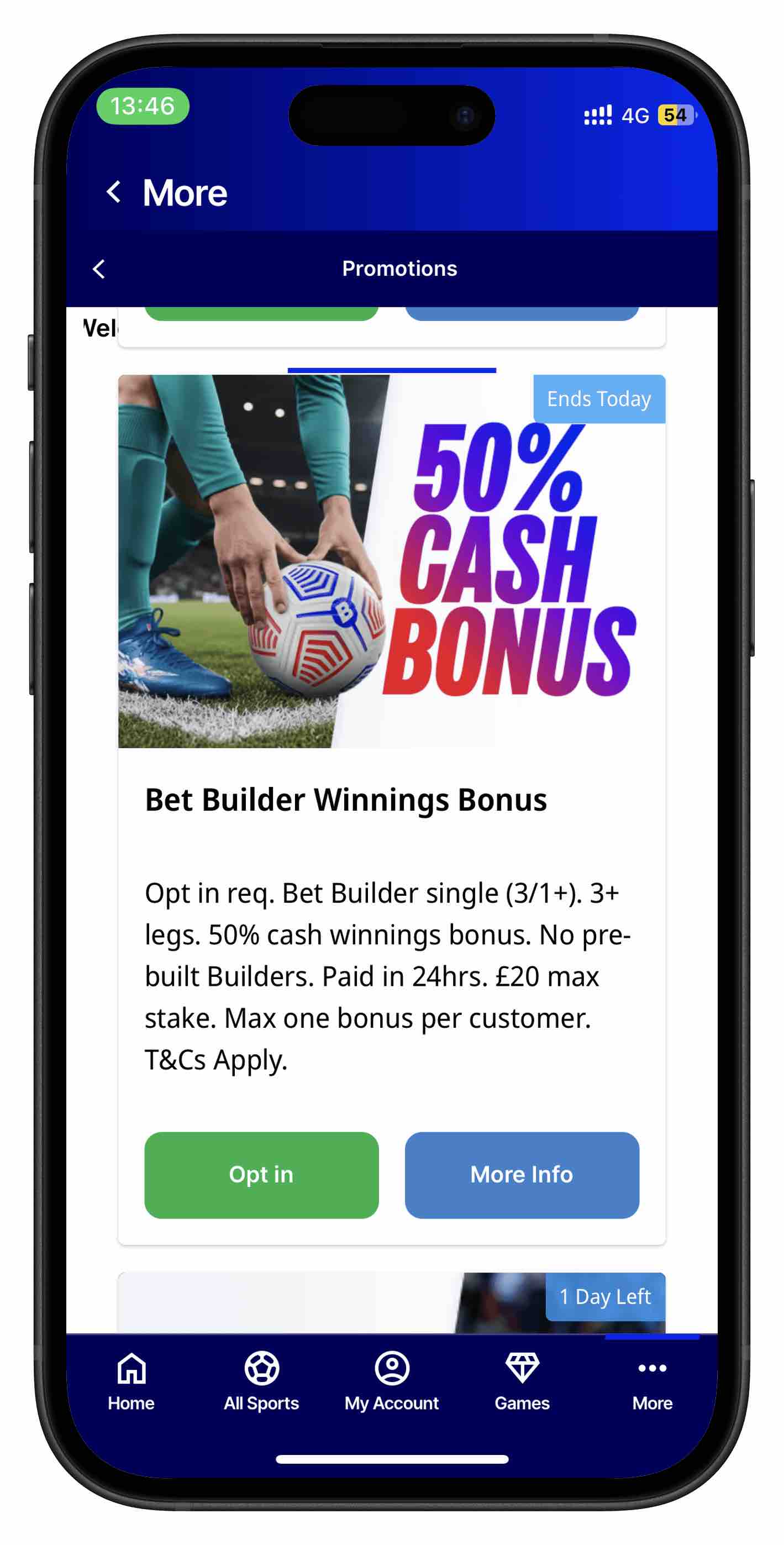 betfred app opt in promotion