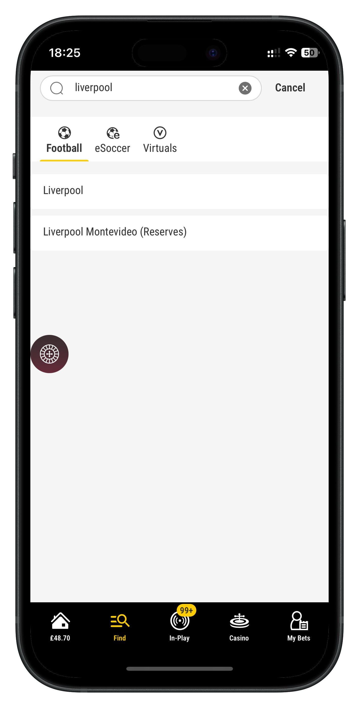 bwin app search results