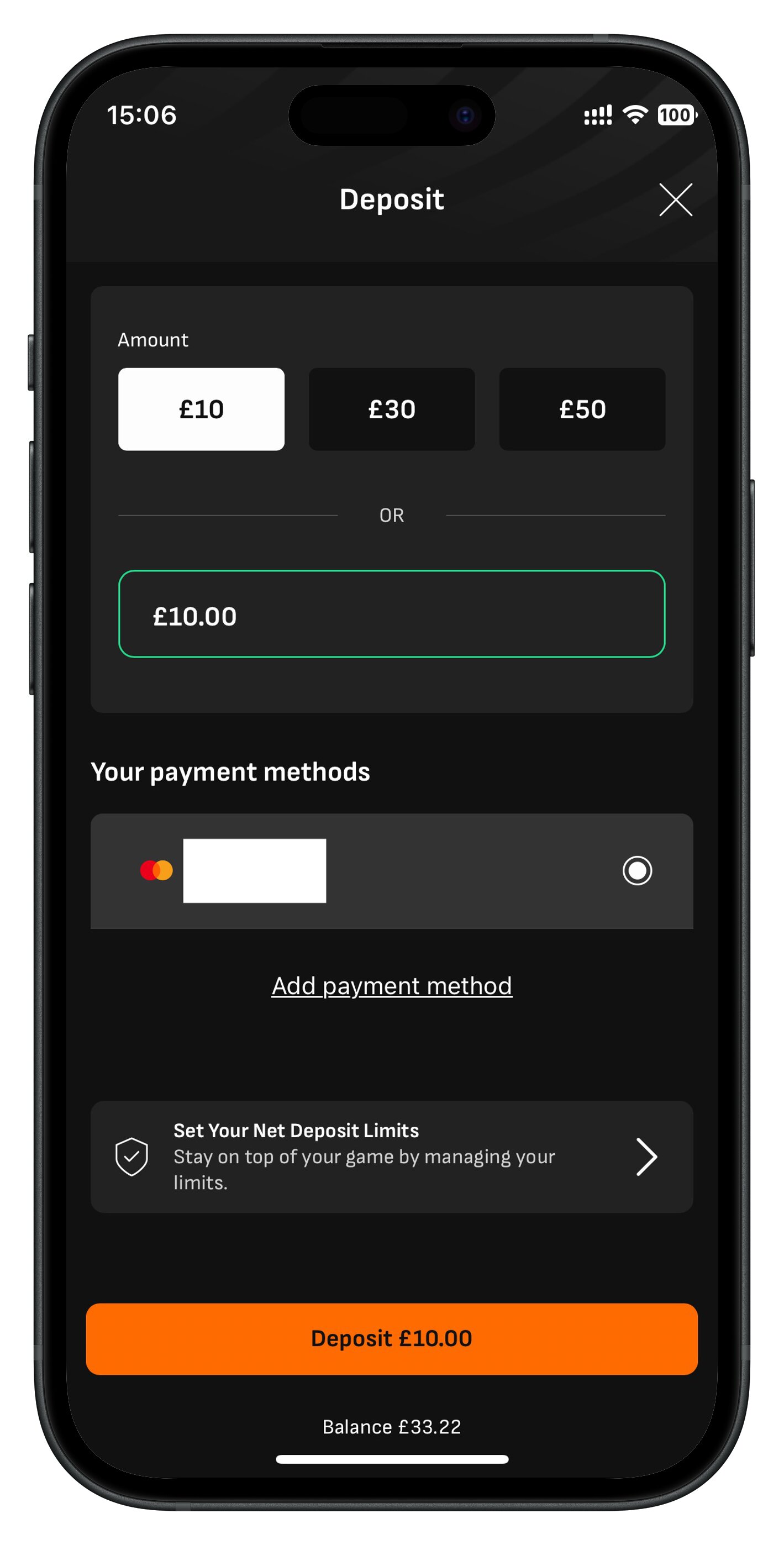 livescorebet app deposit