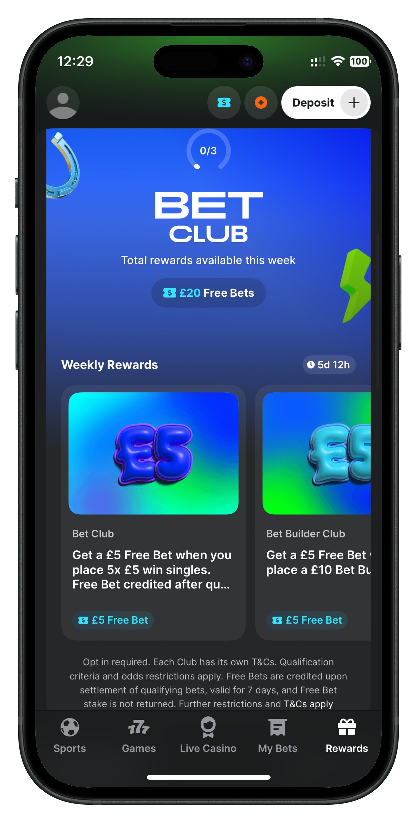 midnite app bet club