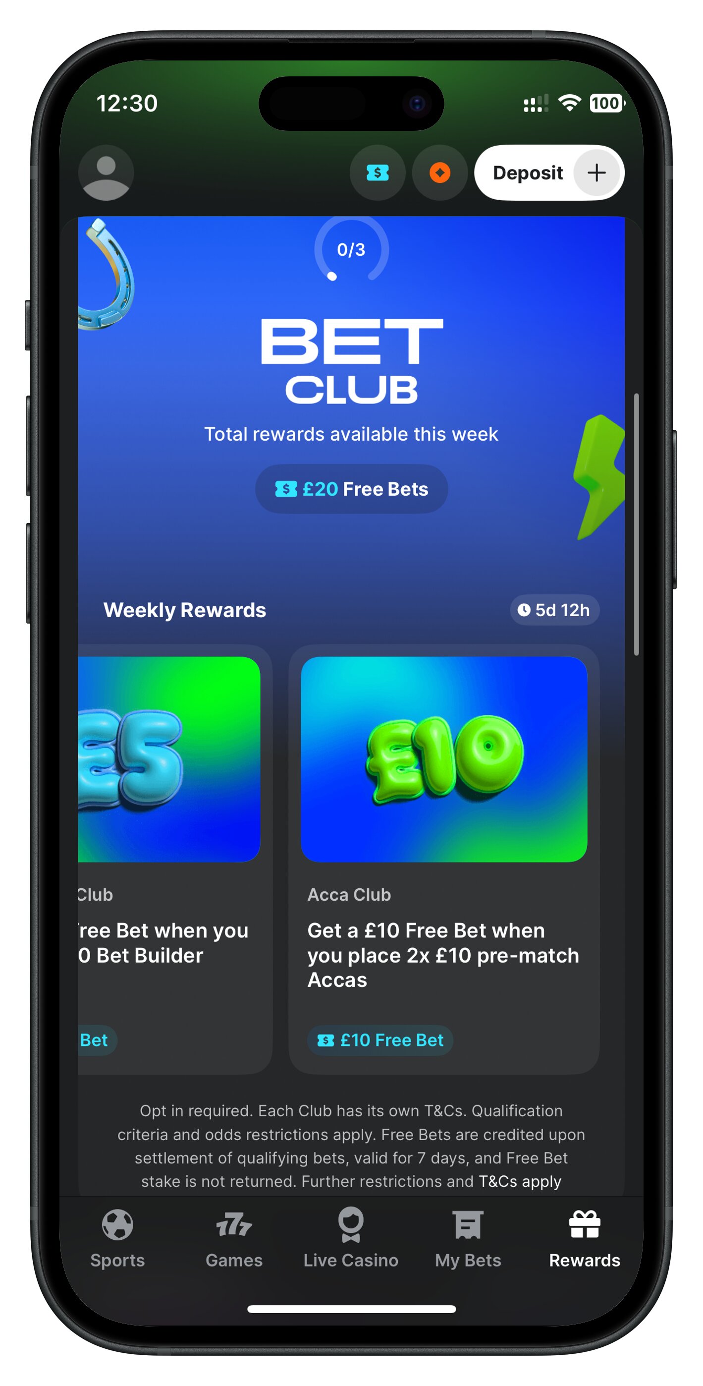 midnite app bet club 2