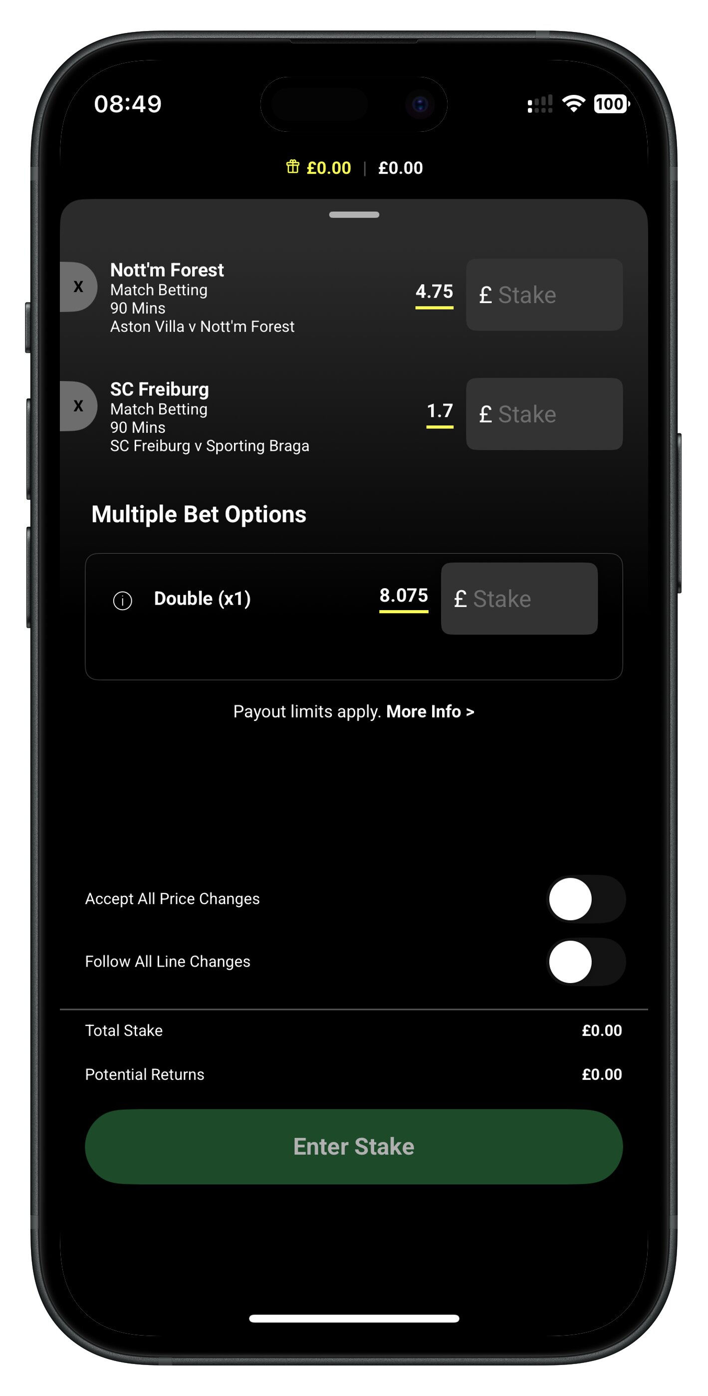 parimatch app acca