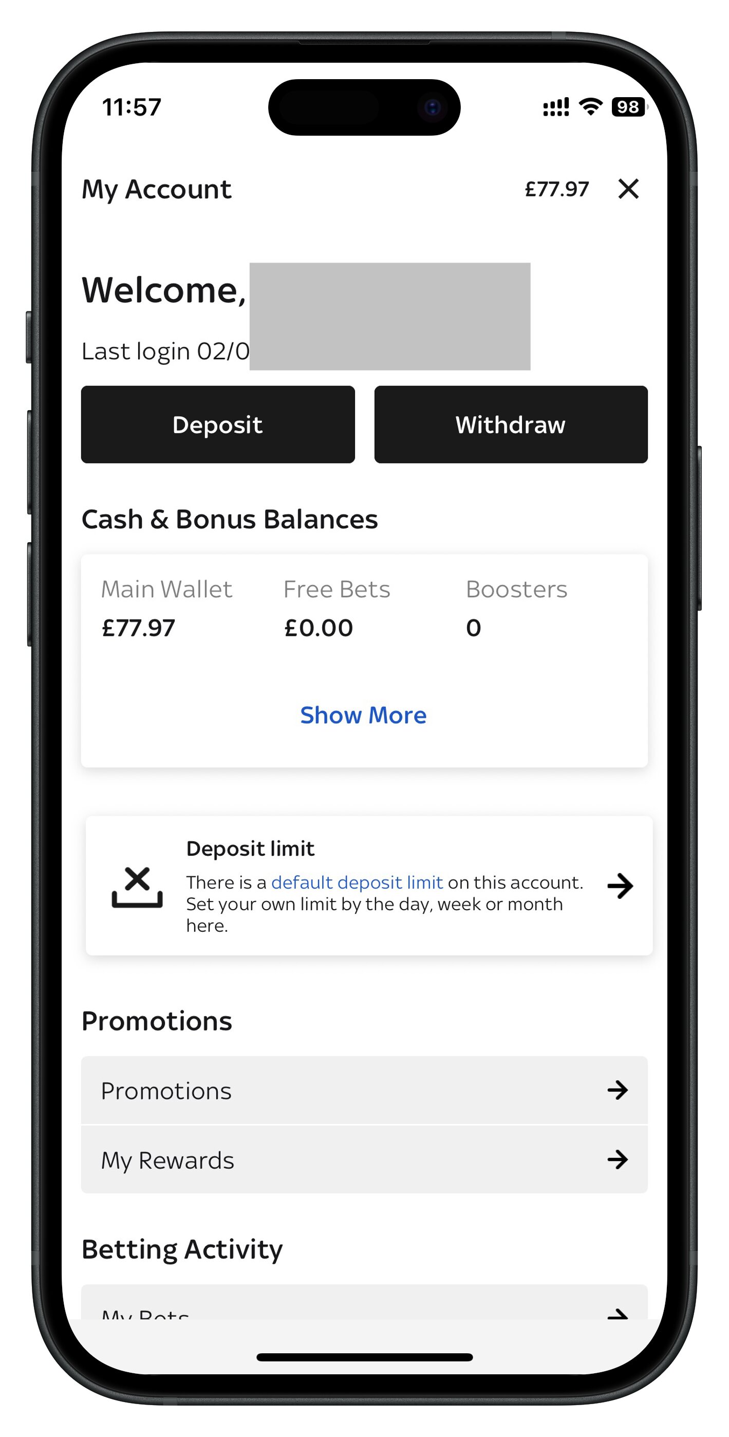skybet app account