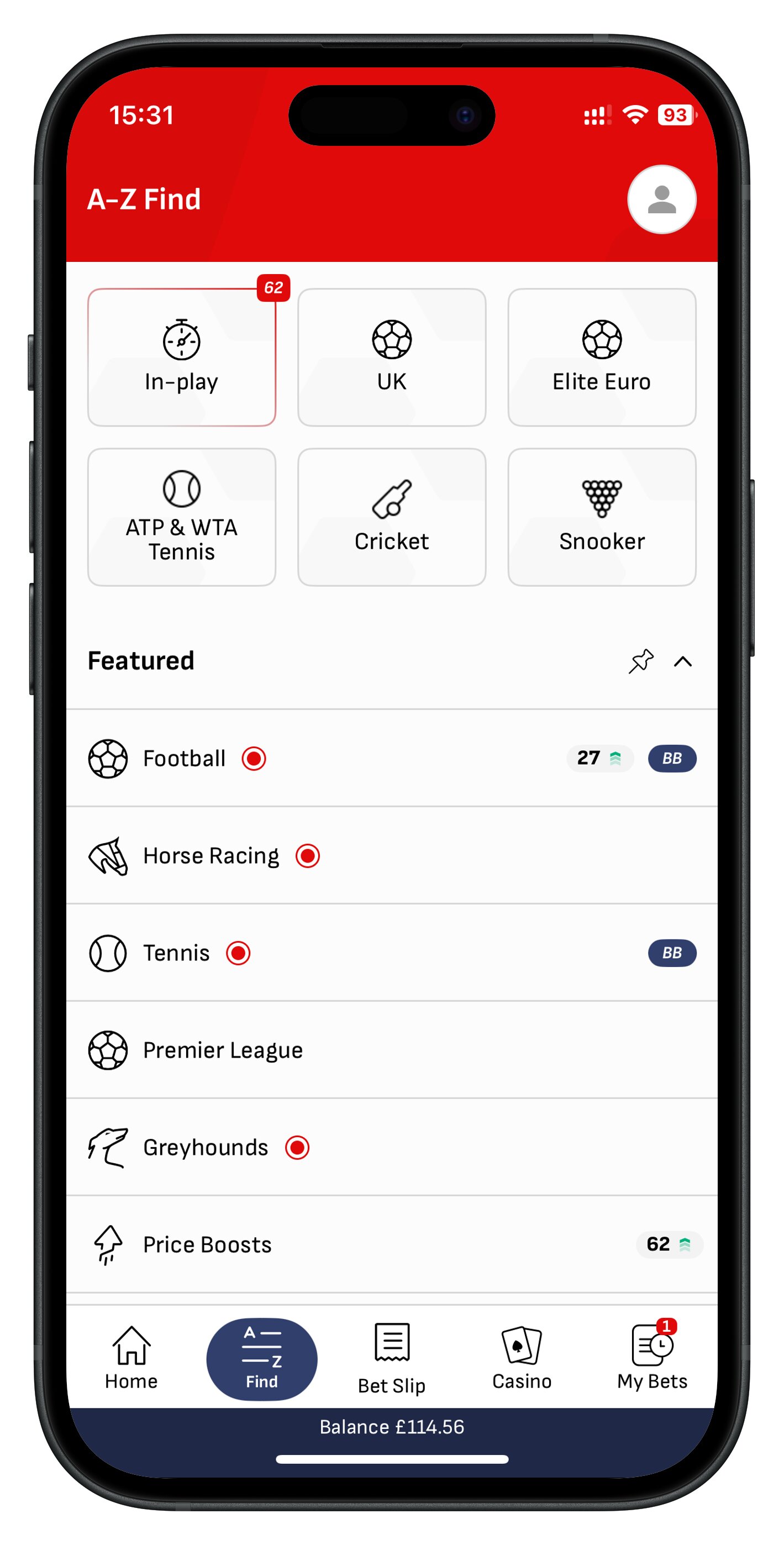 virginbet app favorites 1